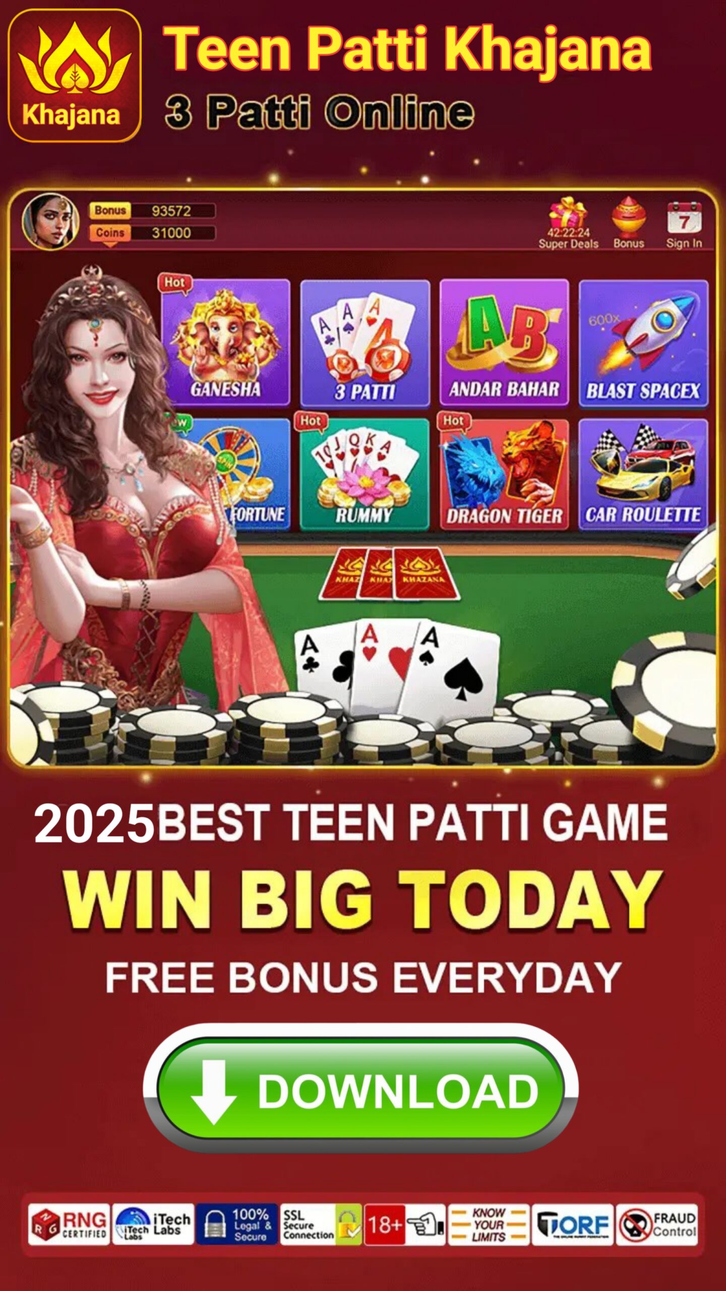 Teen Patti Khajana Apk Download